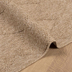 vidaXL Indoor and Outdoor Rug AGIRA Natural 150 x 80 cm Polyester 6