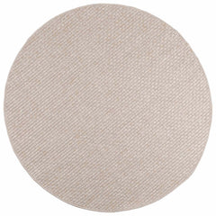 Area Rugs Rectangular FARO Cream Polyester