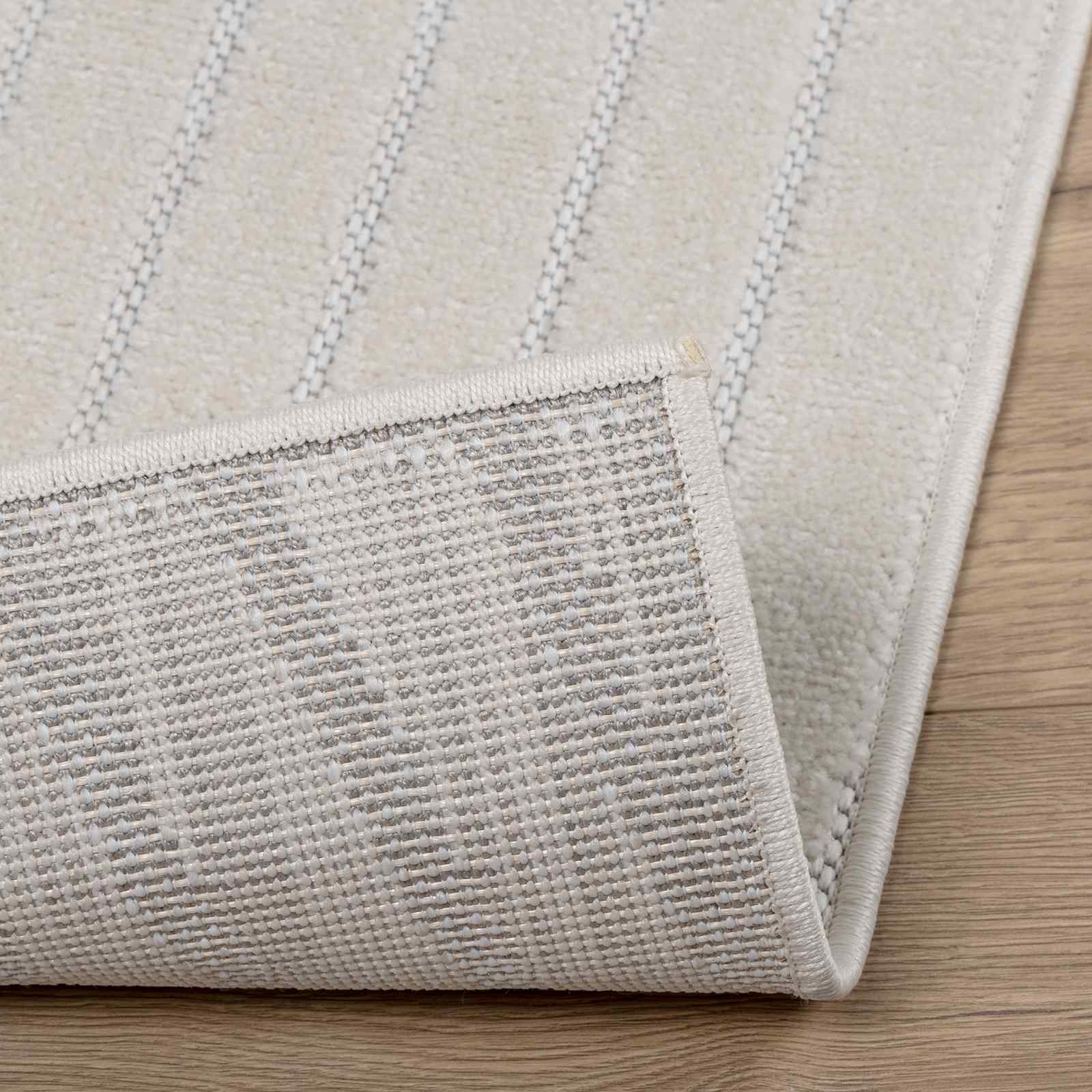 vidaXL Indoor and Outdoor Rug PALMERAS Cream 150 x 80 cm Polyester 4