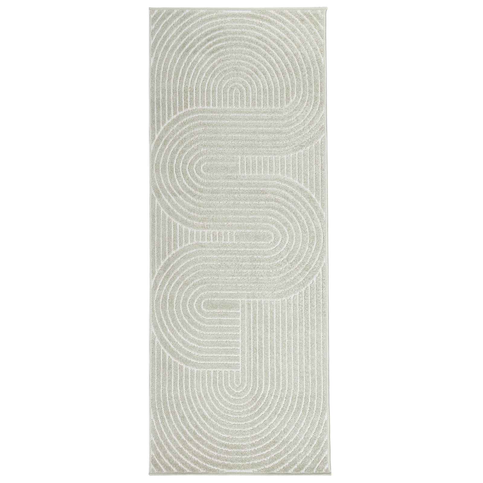 vidaXL Indoor and Outdoor Rug PALMERAS Green 80 x 150 cm Polyester 2