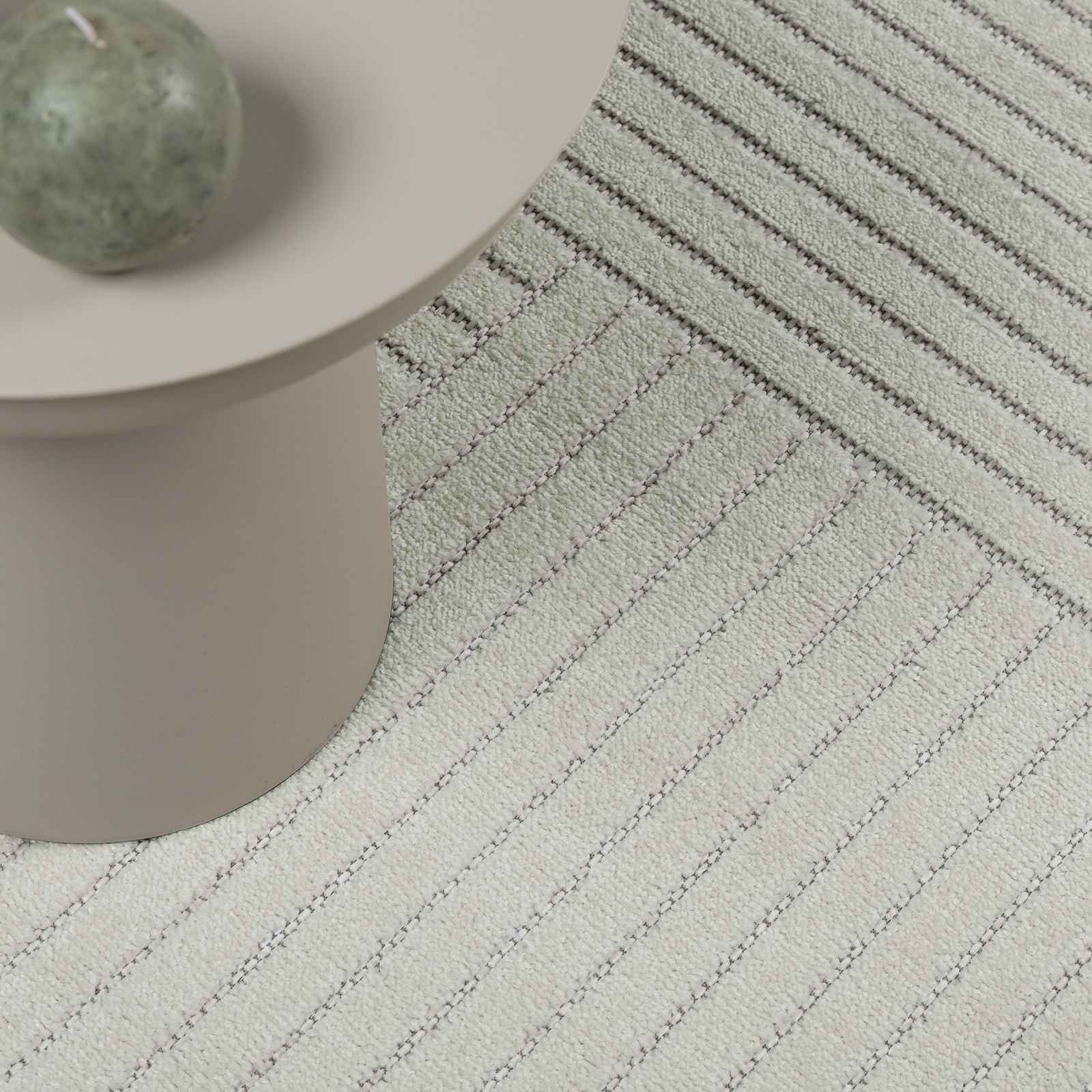 vidaXL Indoor and Outdoor Rug PALMERAS Green Ø 120 CM Polyester 5