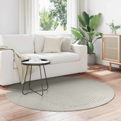 vidaXL Indoor and Outdoor Rug PALMERAS Green Ø 120 CM Polyester 1