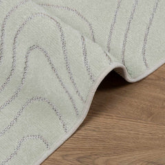 vidaXL Indoor and Outdoor Rug PALMERAS Green 80 x 150 cm Polyester 6