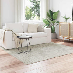vidaXL Indoor and Outdoor Rug PALMERAS Green 120 x 120 cm Polyester 1