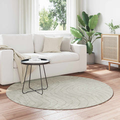 vidaXL Indoor and Outdoor Rug PALMERAS Green Ø 120 CM Polyester 1