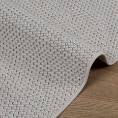 vidaXL Indoor Rug LUGO Cream 120 x 120 cm Polyester 4