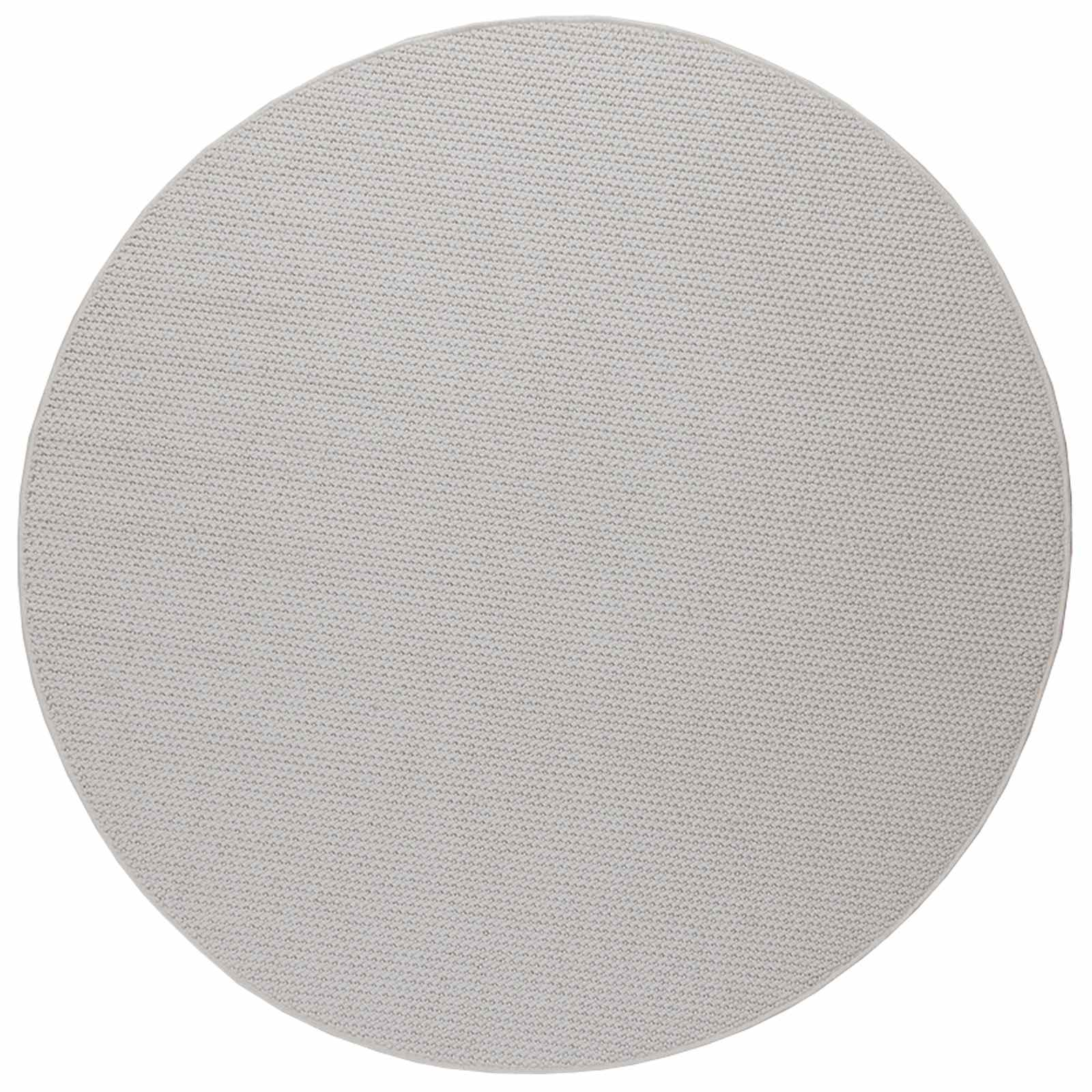 vidaXL Indoor Rug LUGO Cream Ø 120 CM Polyester 2