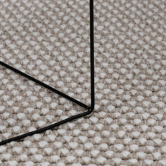 vidaXL Indoor Rug LUGO Cream and Taupe 80 x 150 cm Polyester 6