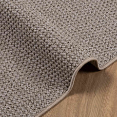 vidaXL Indoor Rug LUGO Taupe 80 x 150 cm Polyester 6