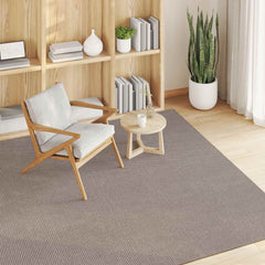 vidaXL Indoor Rug LUGO Taupe 120 x 120 cm Polyester 3