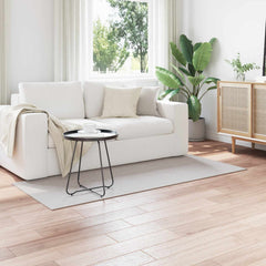 vidaXL Indoor Rug LUGO Cream and Grey 80 x 150 cm Polyester 1