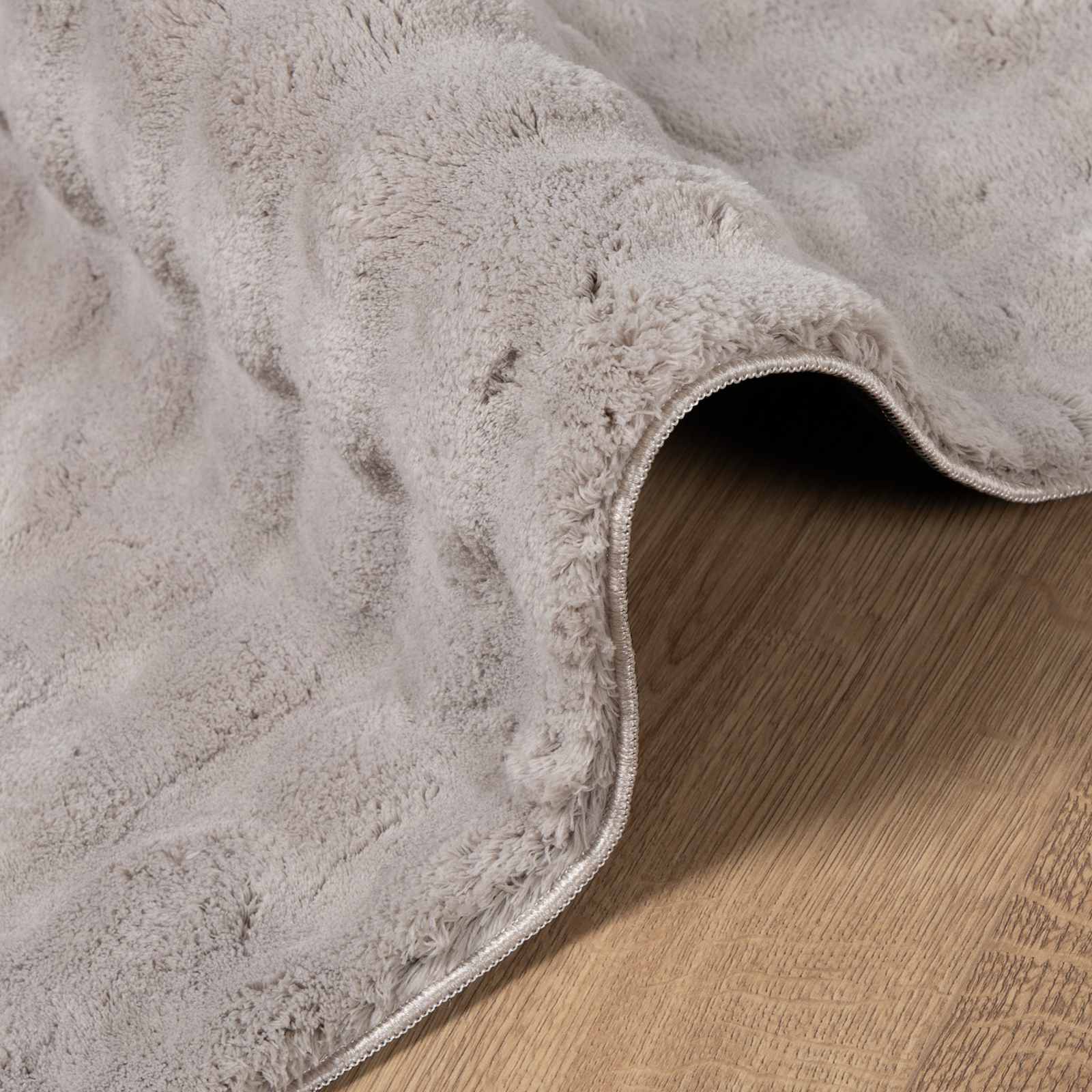 vidaXL Area Rugs Rectangular SIROLO Sand 150 x 80 cm Polyester 5