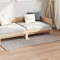 vidaXL Area Rugs Rectangular SIROLO Sand 200 x 80 cm Polyester 3