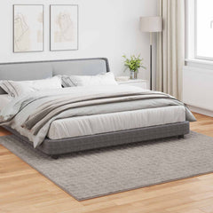 vidaXL Indoor Rug SIROLO Polyester Medium Pile Sand