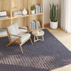 vidaXL Area Rugs Square SIROLO Anthracite 120 x 120 cm Polyester 3