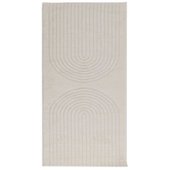 vidaXL Indoor Rug GALATI Cream 150 x 80 cm Polyester 2