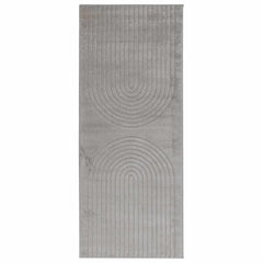 vidaXL Indoor Rug GALATI Grey 200 x 80 cm Polyester 2