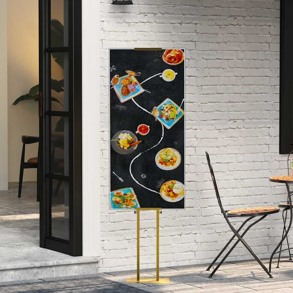 Trade Show Displays 30 x 23.5 x 210 cm Steel Gold 2