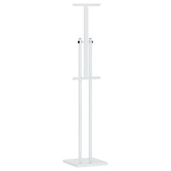 vidaXL Trade Show Displays 2 pcs White 26.5 x 26.5 x 150 cm Steel 5