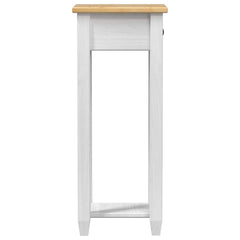 vidaXL Plant Stand White 30 x 30x 73 cm Solid Pine Wood 5