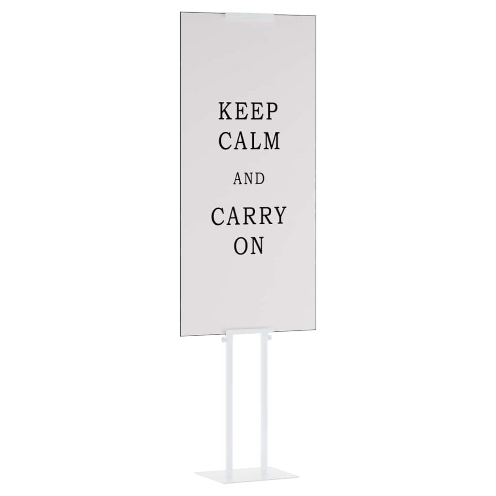 vidaXL Trade Show Displays White 30 x 23.5 x 210 cm Steel 3