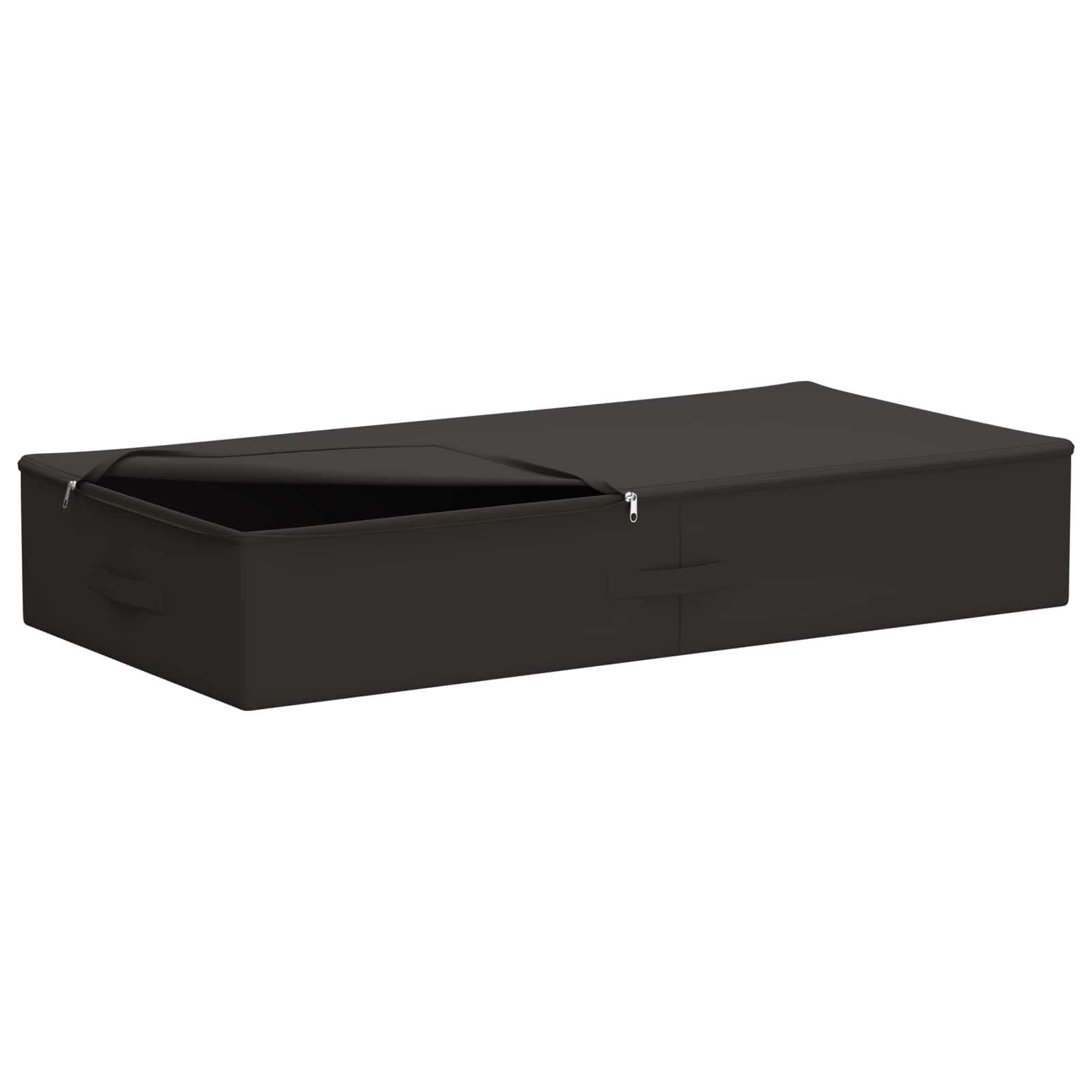 vidaXL Storage Box 2 pcs Non-woven fabric 100 x 50 x 18 cm 90 L 3