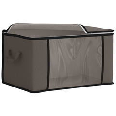 vidaXL Storage Box with Transparent Side Window 6 pcs Non-woven fabric 4
