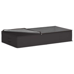 vidaXL Storage Box with Transparent Top Window 6 pcs Non-woven fabric 4