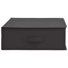 vidaXL Storage Box with Transparent Top Window 6 pcs Non-woven fabric 6