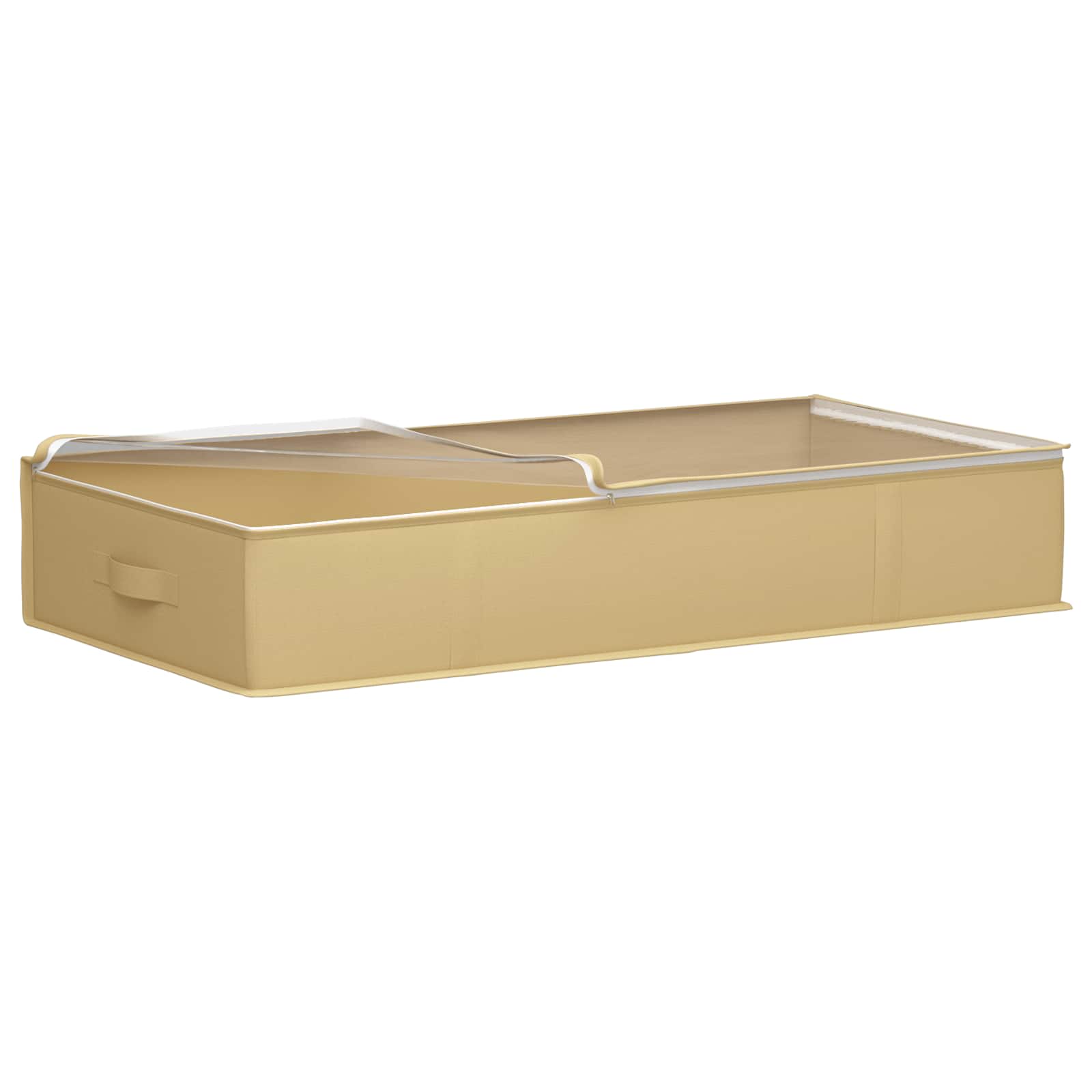 vidaXL Storage Box with Transparent Top Window 6 pcs Non-woven fabric 4