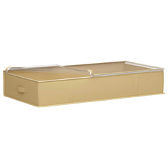 vidaXL Storage Box with Transparent Top Window 6 pcs Non-woven fabric 4