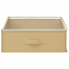vidaXL Storage Box with Transparent Top Window 6 pcs Non-woven fabric 6