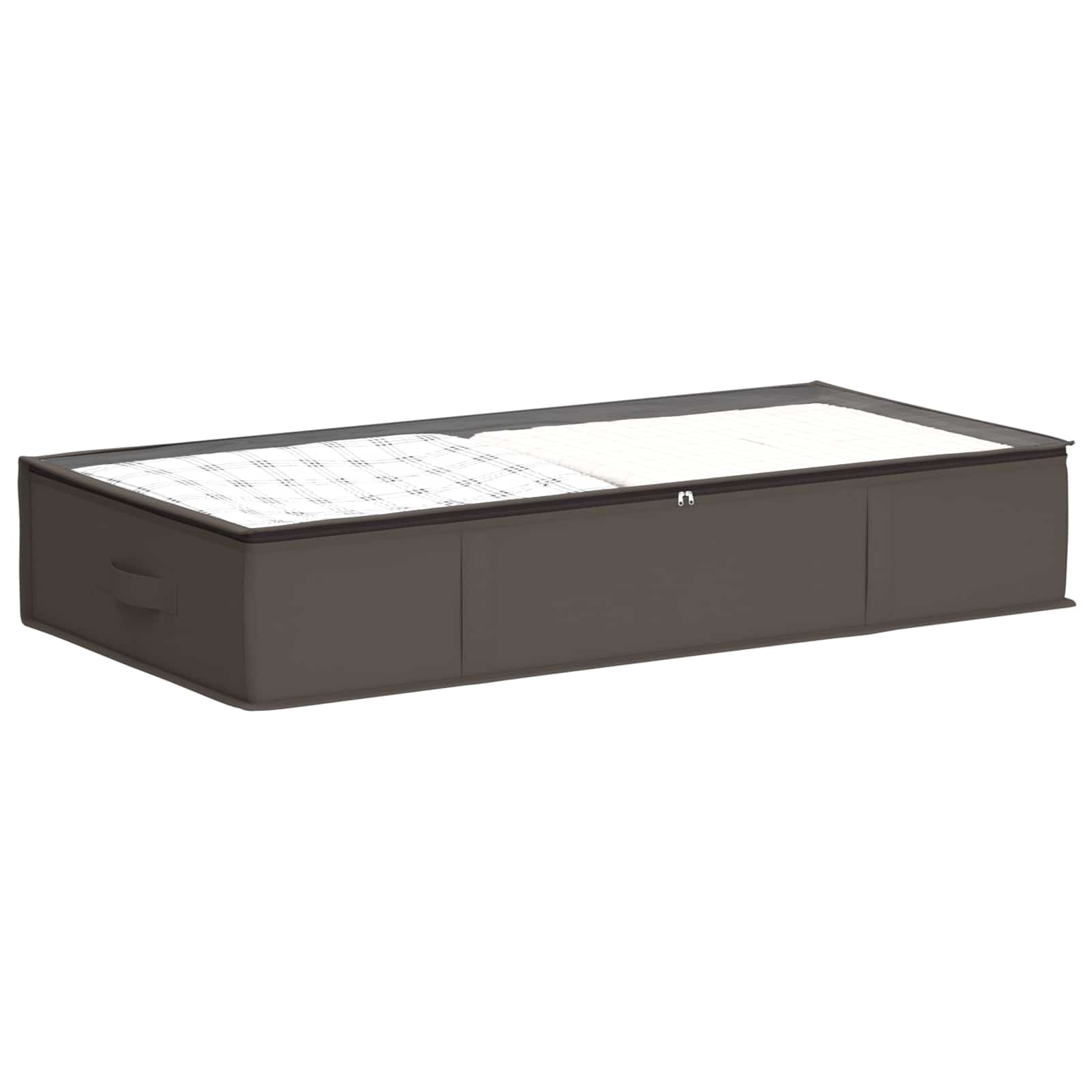 vidaXL Storage Box with Transparent Top Window 6 pcs Non-woven fabric 3