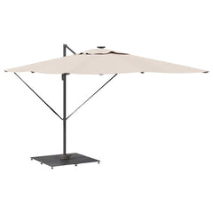 vidaXL Parasol Base 52 kg Dark grey Steel Square Adjustable 3