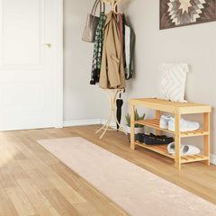 vidaXL Rug Runner MARSA Cream 50 x 300 cm Polyester and PVC 1