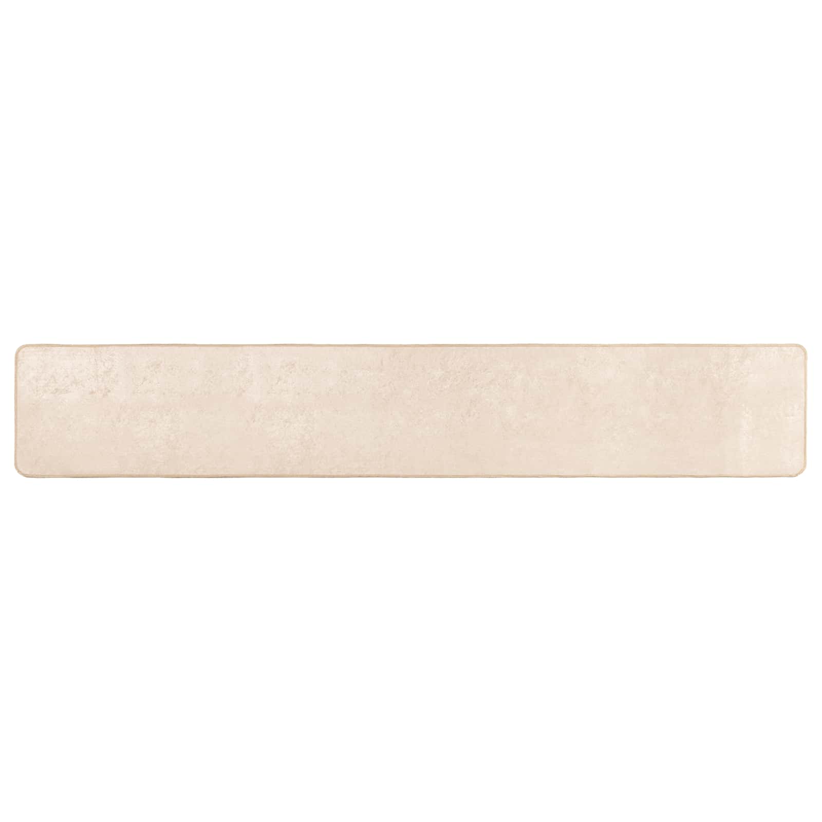 vidaXL Rug Runner MARSA Cream 50 x 300 cm Polyester and PVC 2