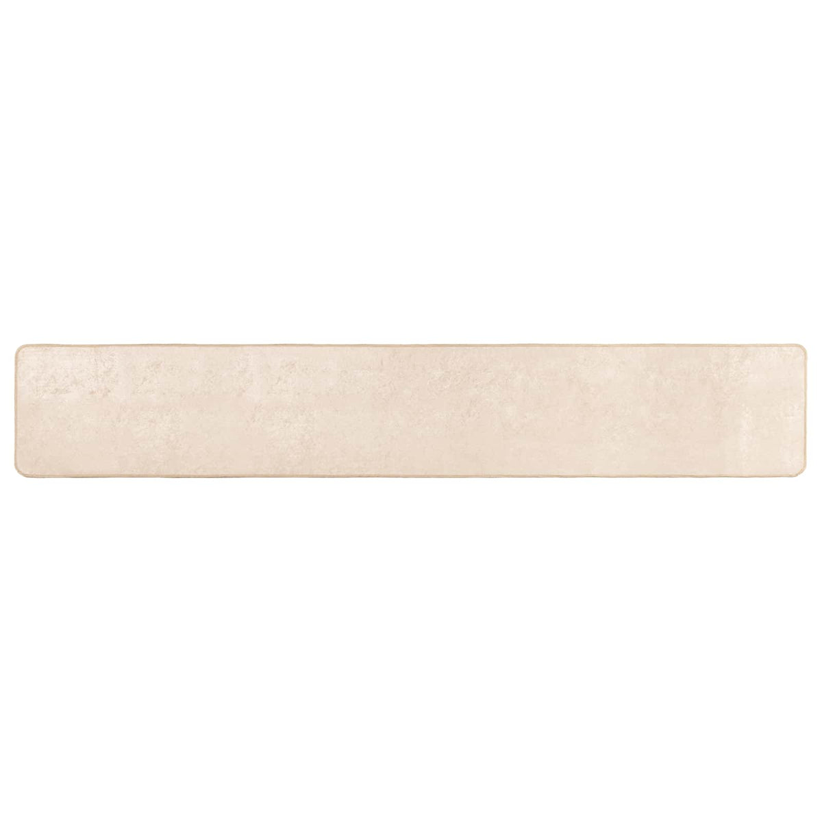Rug Runner MARSA Polyester and PVC Cream 50 x 100–100 x 250 cm 50 x 300 cm
