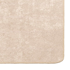 vidaXL Rug Runner MARSA Cream 50 x 350 cm Polyester and PVC 5