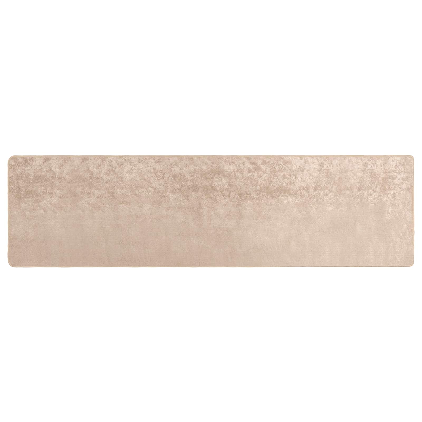 vidaXL Rug Runner MARSA Beige 80 x 350 cm Polyester and PVC 2