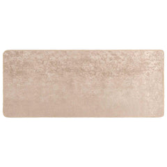 vidaXL Rug Runner MARSA Beige 100 x 200 cm Polyester and PVC 2