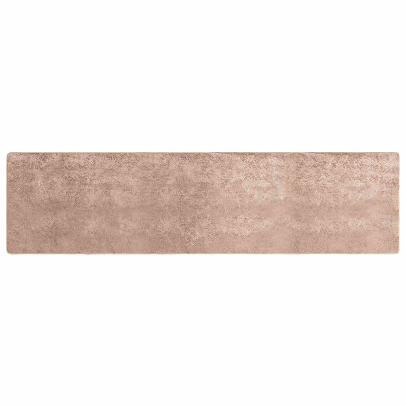 vidaXL Rug Runner MARSA Sand 50 x 350 cm Polyester and PVC 2