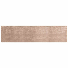 vidaXL Rug Runner MARSA Sand 80 x 400 cm Polyester and PVC 2