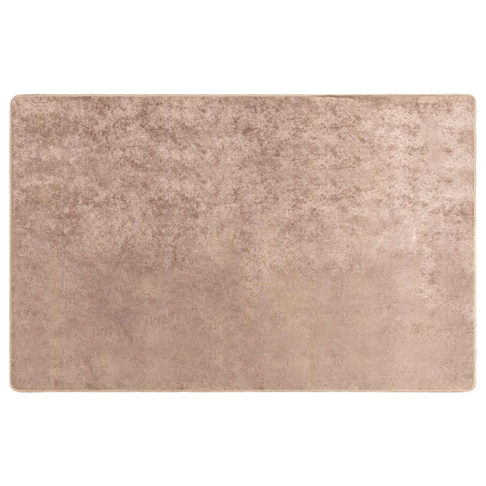 vidaXL Rug Runner MARSA Sand 120 x 170 cm Polyester and PVC 2