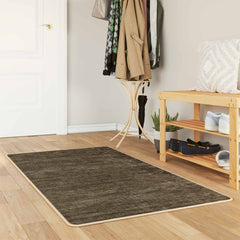 vidaXL Rug Runner MARSA Forest Green 100 x 200 cm Polyester and PVC 1