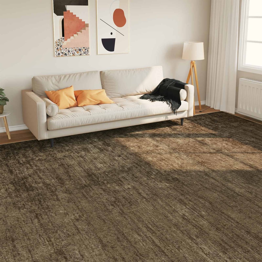 Rug Runner MARSA Forest Polyester and PVC Green 100 x 350 cm – 300 x 400 cm 300 x 400 cm