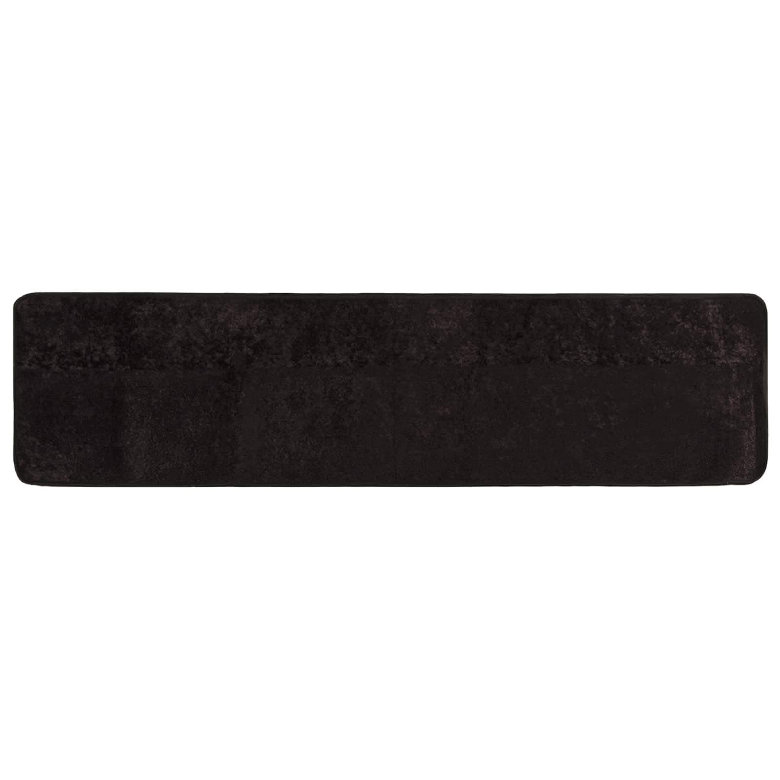 vidaXL Rug Runner MARSA Anthracite 50 x 450 cm Polyester and PVC 2