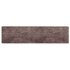 vidaXL Rug Runner MARSA Grey 80 x 450 cm Polyester and PVC 2