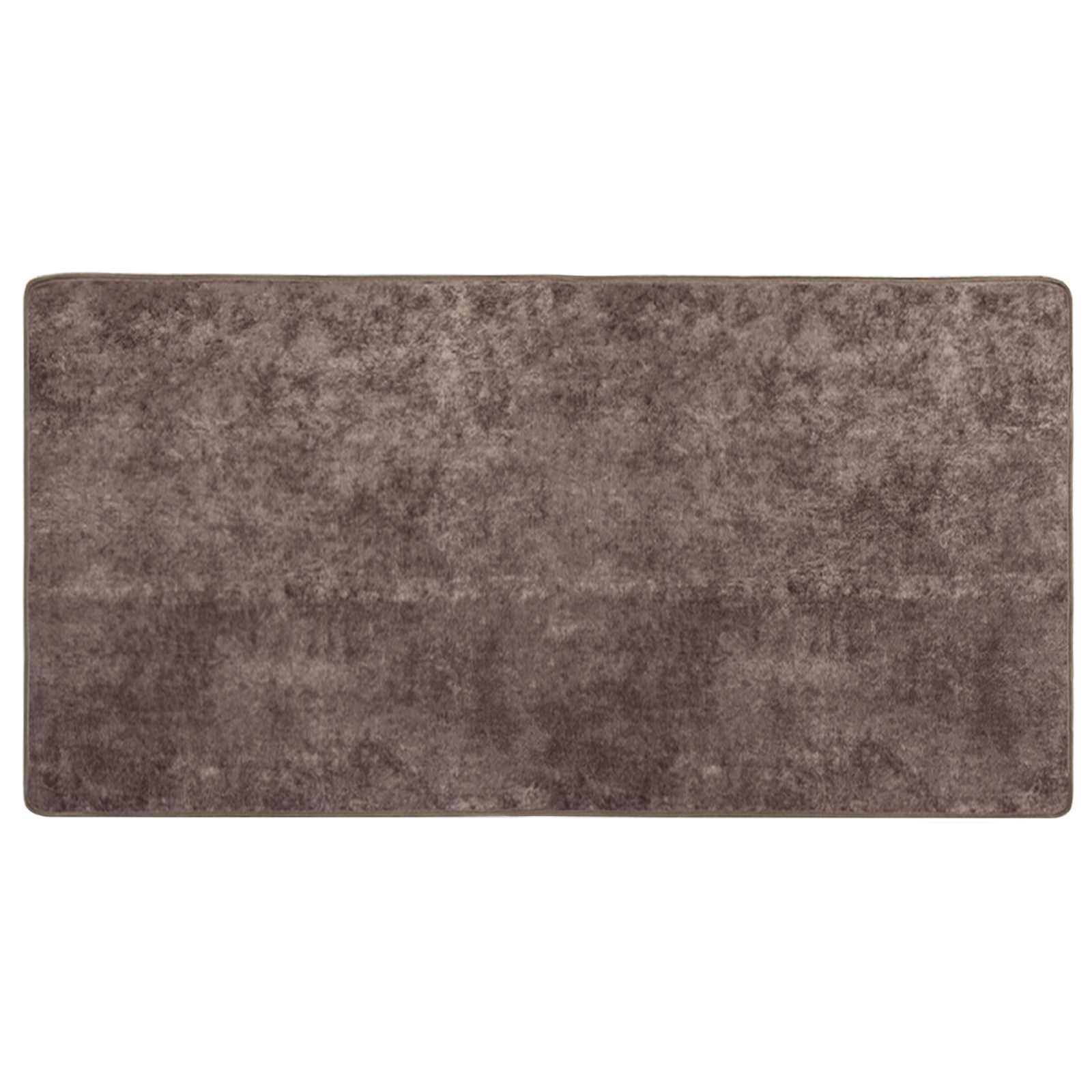 vidaXL Rug Runner MARSA Grey 100 x 200 cm Polyester and PVC 2