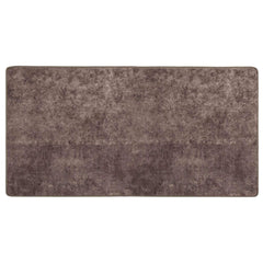 vidaXL Rug Runner MARSA Grey 100 x 200 cm Polyester and PVC 2