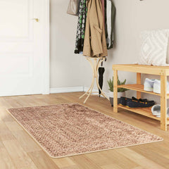 vidaXL Rug Runner MARSA Yellow 80 x 200 cm Polyester and PVC 1